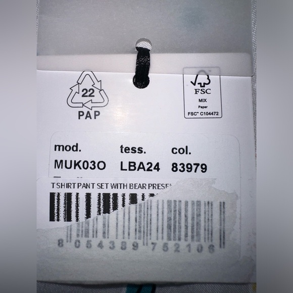 MOSCHINO Kids Teddy Bear Logo Set - Picture 6 of 6